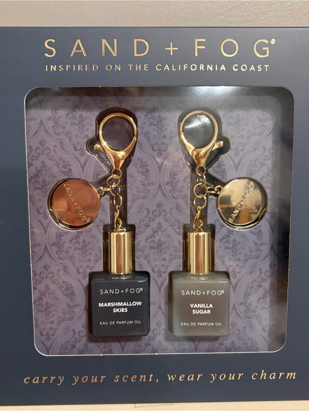Marshmallow Skies & Vanilla Sugar Keychain Perfume Oil Set